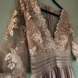 Long Lace Dress